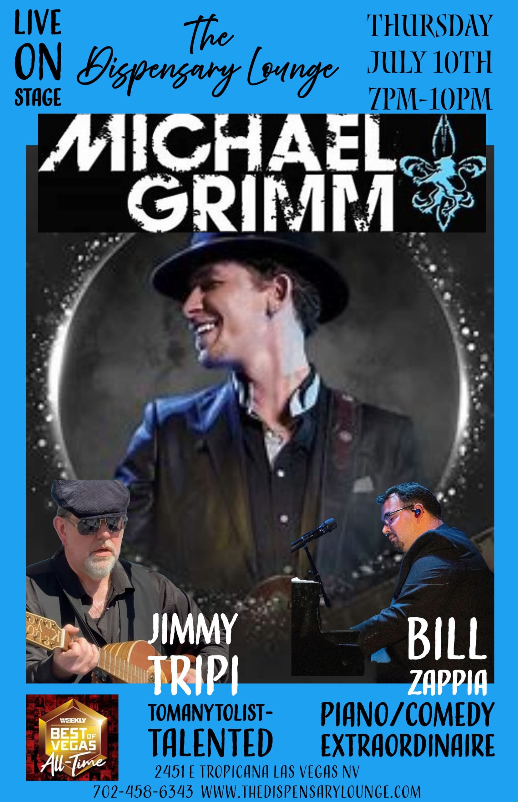 Michael Grimm, Jimmy Tripi, and Bill Zappia