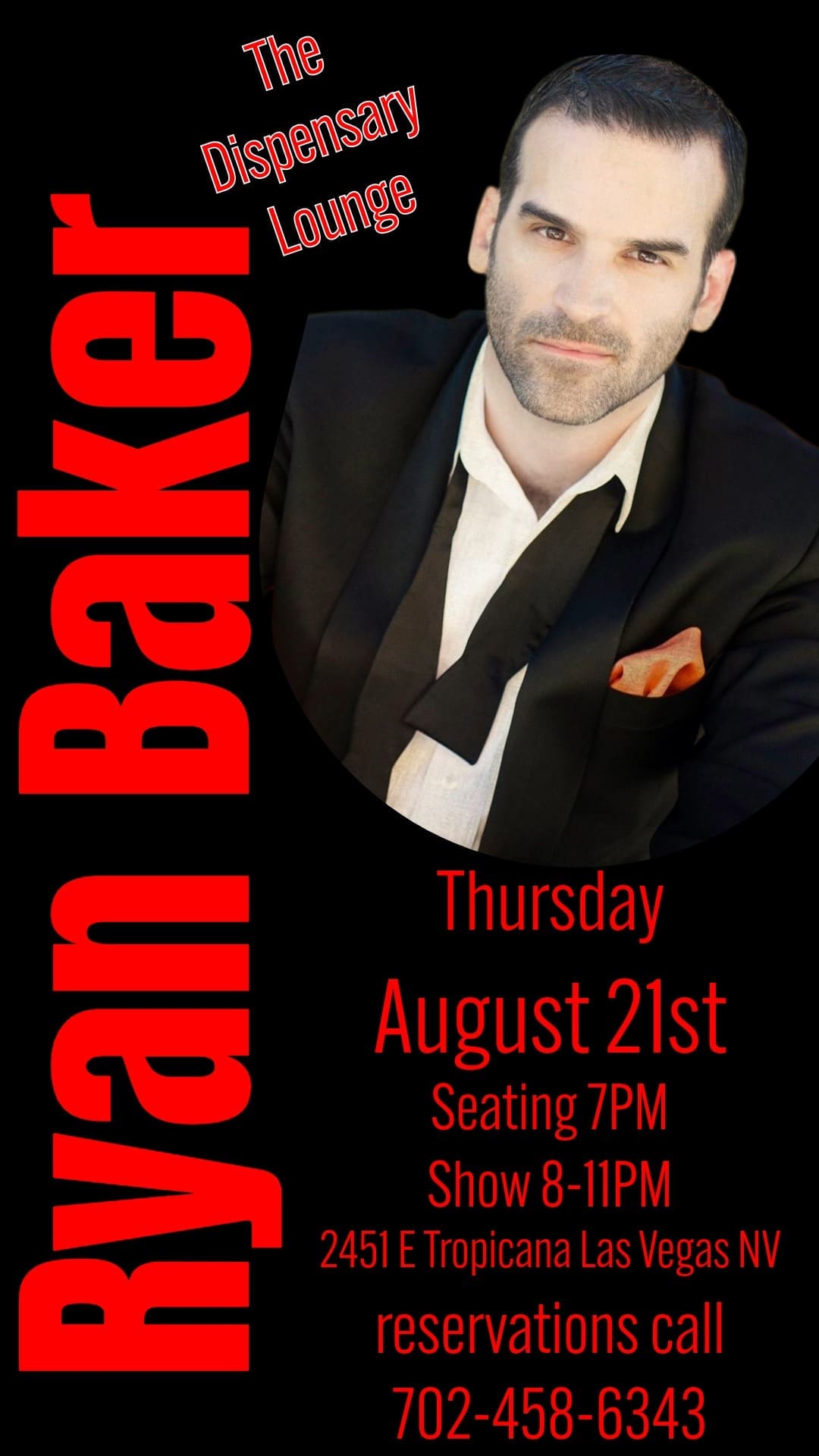 Promotional poster for a performance
